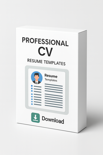 Professional CV Pack – Complete Career Toolkit